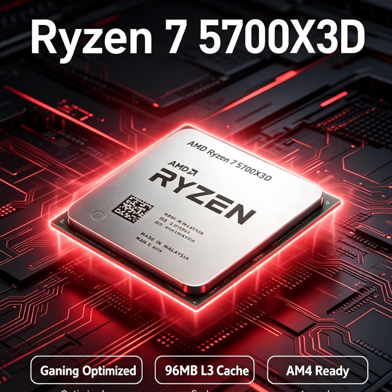 Amd Cpu Ryzen 7 - 라이젠 7 5700X3D 벌크 데스크탑 프로세서